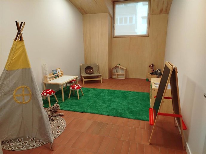 Imagen de una de las instalaciones del centro de atención para menores víctimas de abuso sexual de Navarra