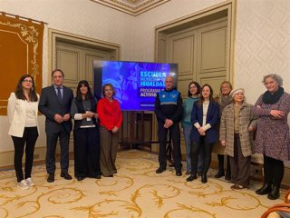 García Carbayo, durante la presentacion de la programación de la Escuela Municipal de Igualdad.