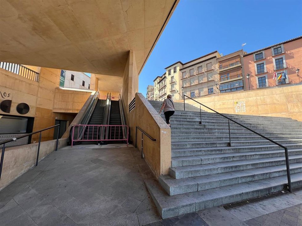 Archivo - Escaleras del miradero.