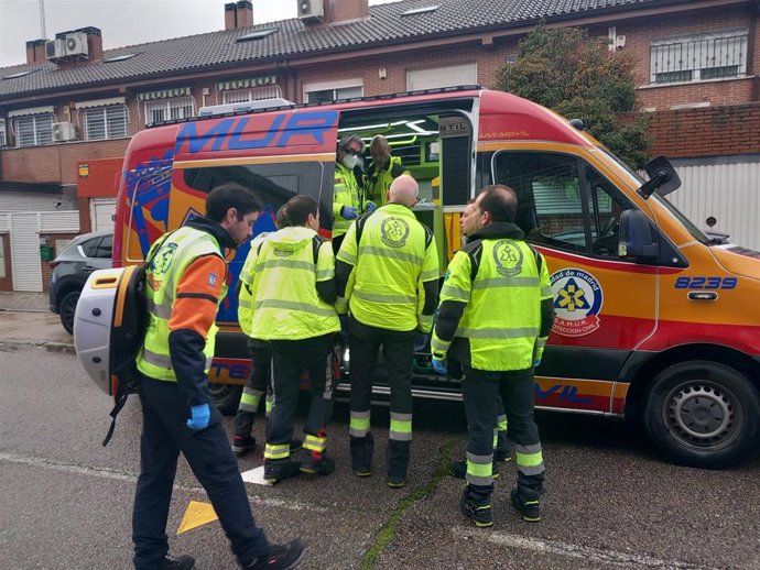 Sanitarios del Samur-Protección Civil