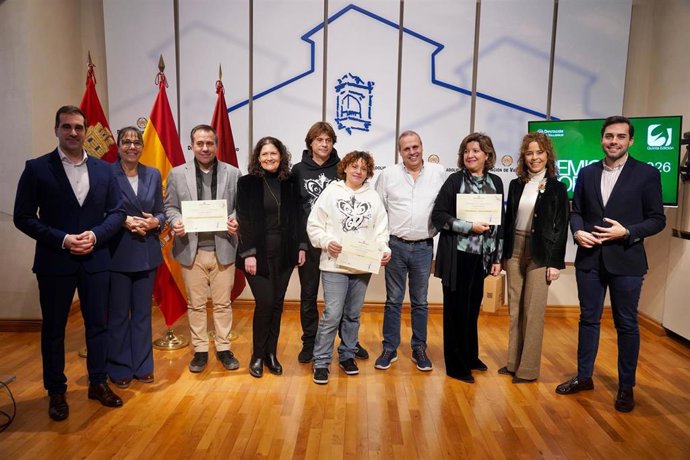 La Diputación de Valladolid entrega los Premios Ecoempleo 2025 que han recaído en Granja A.G.M., Ecolavanda S.L. - 'Tiedra de Lavanda' y CHUKA ESPJ