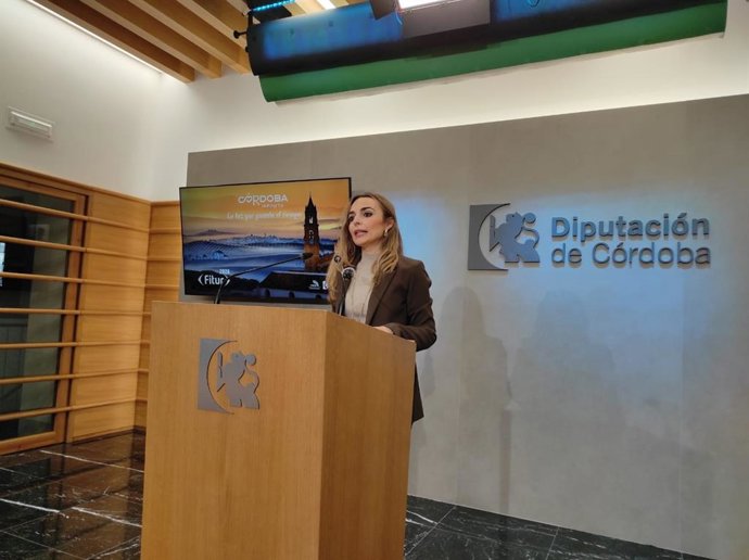 La delegada de Turismo de la Diputación de Córdoba, Narci Ruiz, hace balance de Fitur 2026.
