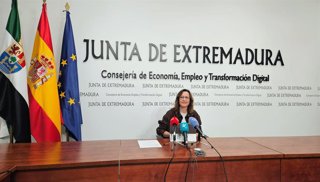La secretaria general de Empleo en funciones, María José Nevado, valora los datos de la EPA