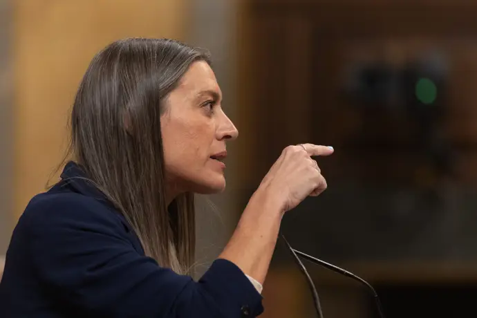Miriam Nogueras en el Congreso de los Diputados