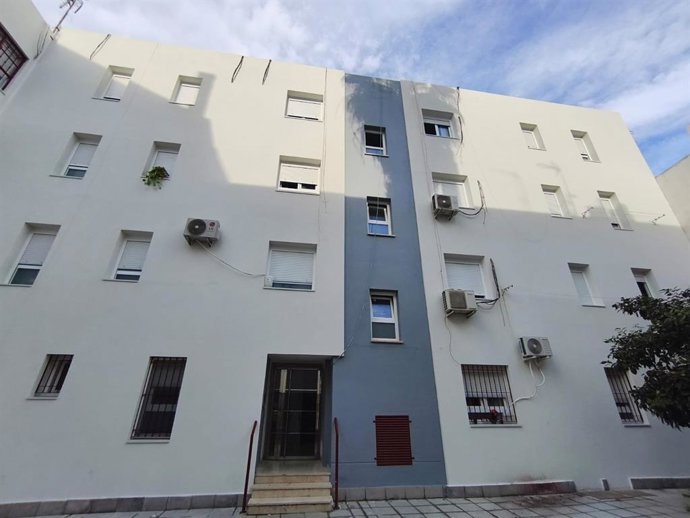 Imagen de archivo de un edificio de viviendas.