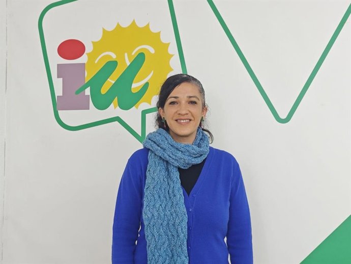 La coordinadora provincial de Izquierda Unida, Toni Morillas