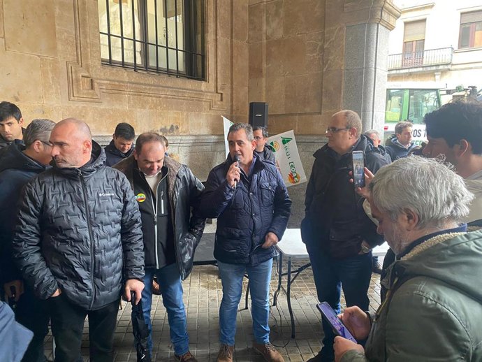 Los agricultores avisan en Salamanca: "Cuando se abra el mercado de Mercosur, vamos a dejar de producir legumbres" .