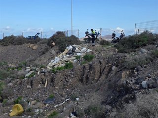 Vertido en Mirador de Las Torres, en Las Palmas de Gran Canaria