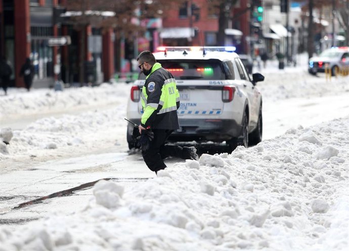 Imagen de archivo de un coche de Policía en Texas.