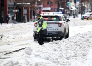 Imagen de archivo de un coche de Policía en Texas.