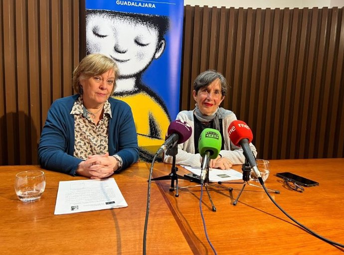 La directora del proyecto europeo Ancestor, Blanca Calvo, y la gestora Ana Viñas.