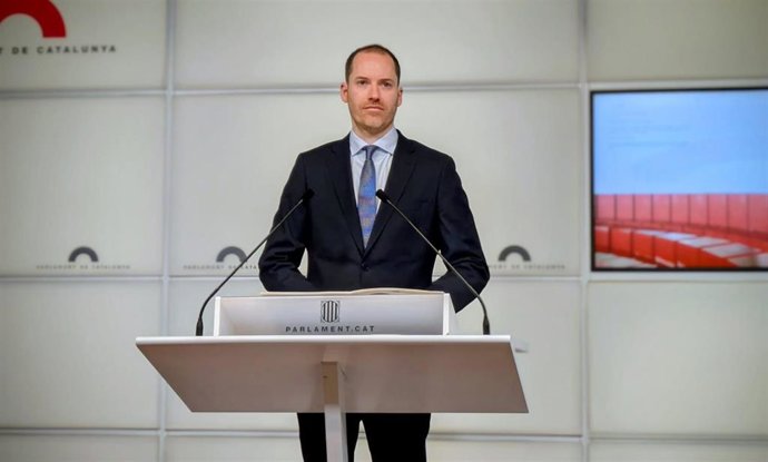 El portavoz del PP en el Parlament, Juan Fernández