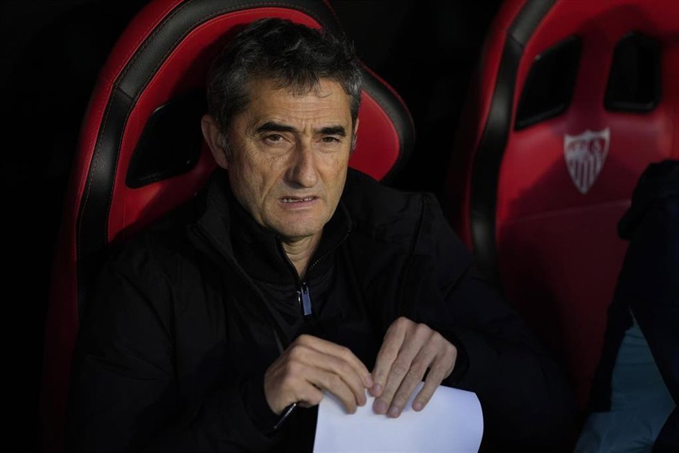El entrenador del Athletic Club, Ernesto Valverde.