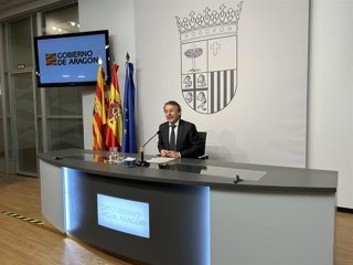 Javier Martínez, en rueda de prensa.