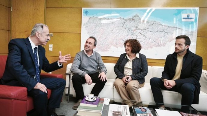 Zapico presenta al embajador de Palestina dos proyectos para mejorar las condiciones de vida y la recuperación ambiental de Gaza, dotados con 200.000 euros
