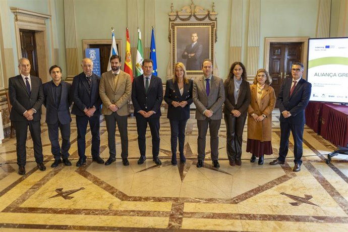 Firrma del Acuerdo de Colaboración Institucional para la constitución de la Alianza Greener.