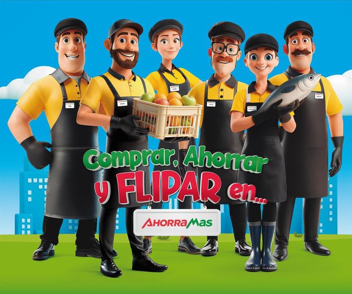 Ahorramas lanza su nueva campaña promocional ‘Comprar, ahorrar y flipar en Ahorramas’