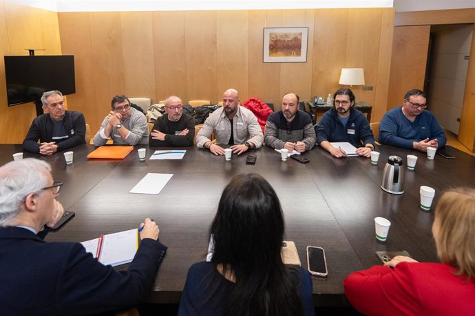 Reunión de representantes del PP con el comité de empresa de Sabic