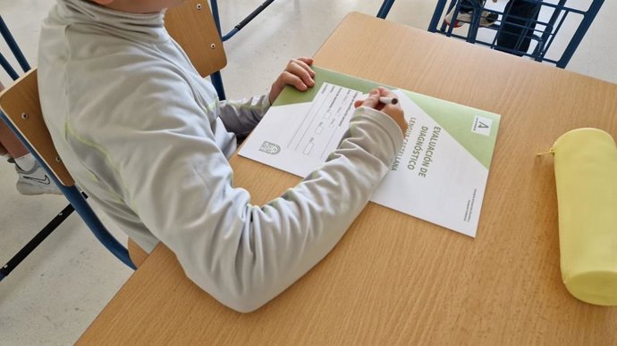 Alumnos realizando la Prueva de Evaluación de Diagnóstico.