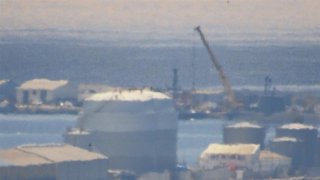 Archivo - Atraque de un submarino de propulsión nuclear en Gibraltar.