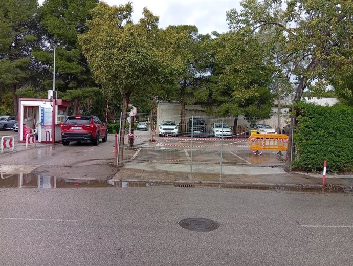 Aparcamiento del Hospital Civil