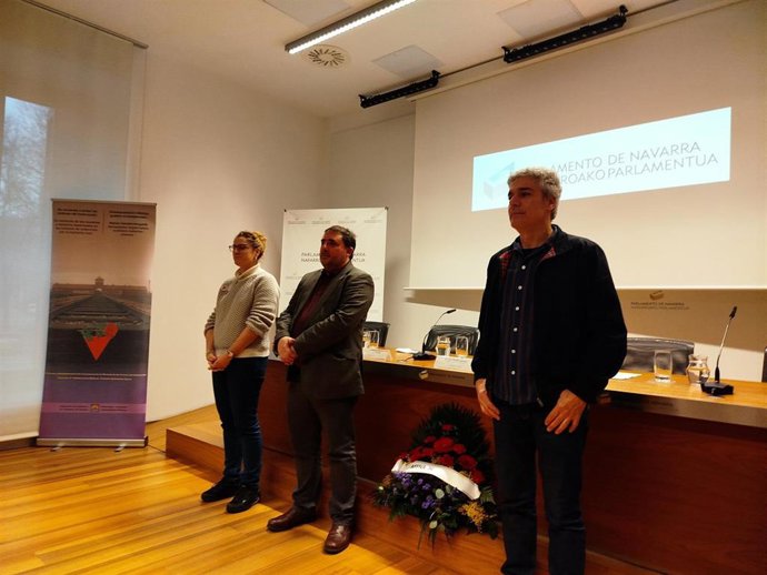 Conmemoración del Día Europeo de la Memoria del Holocausto por parte del Parlamento de Navarra y la Asociación de Familiares de Fusilados en Navarra AFFNA36