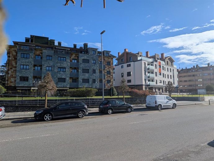 Zona de La Barquerina, en Villaviciosa