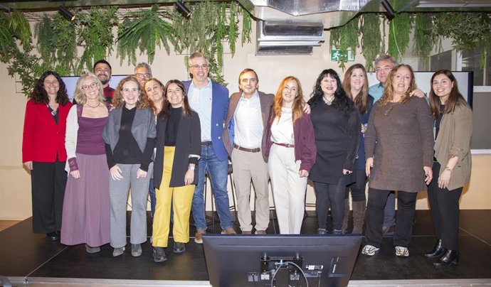 Imagen de la entrega de las Becas.