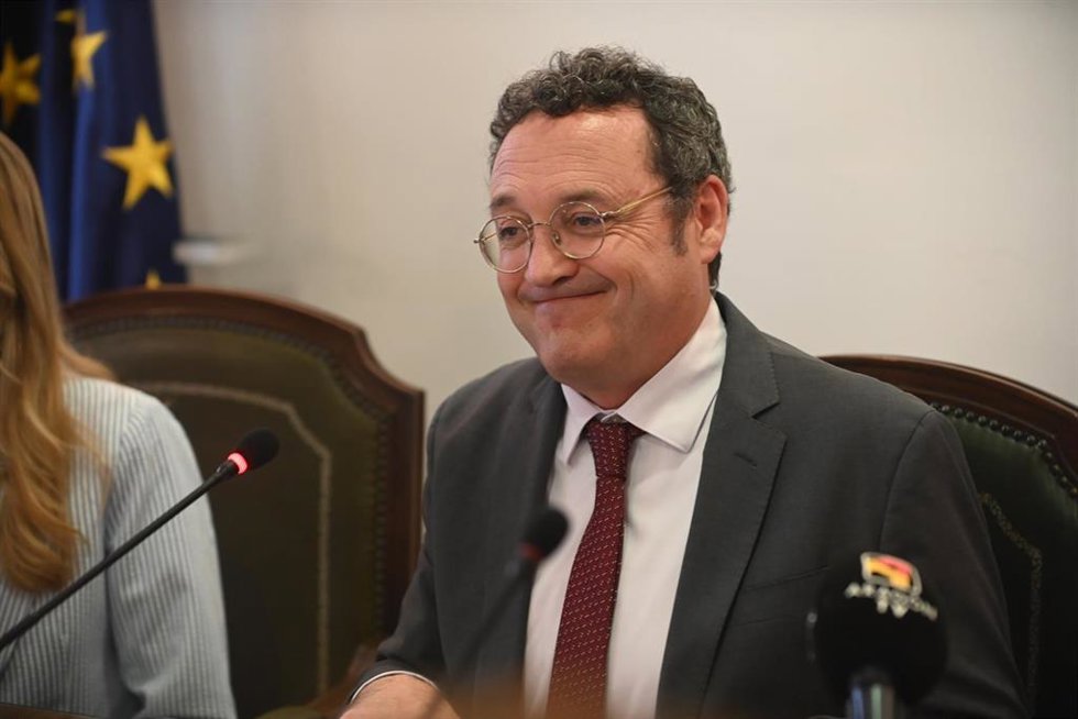 Archivo - El fiscal general del Estado, Álvaro García Ortiz, preside la Junta de Fiscales, en la Fiscalía Superior de Aragón, en el Palacio de Justicia, a 18 de junio de 2025, en Zaragoza, Aragón (España).