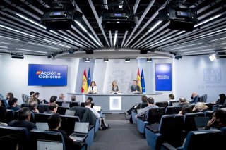 Archivo - Rueda de prensa posterior al Consejo de Ministros 