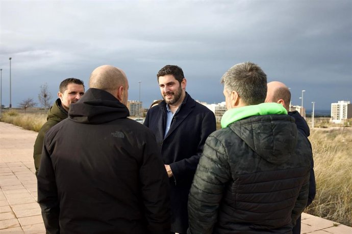 El candidato de Vox a la Presidencia de Aragón, Alejandro Nolasco.