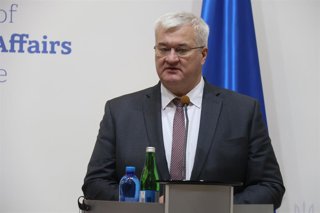 Andri Sibiga, ministro de Exteriores de Ucrania.