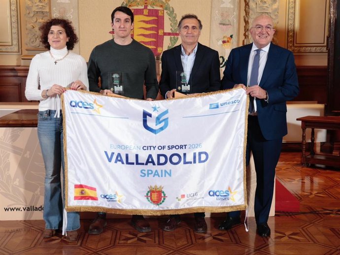 Valladolid rinde homenaje a sus Récords de Europa en el primer acto como Ciudad Europea del Deporte 2026 organizado por el Ayuntamiento