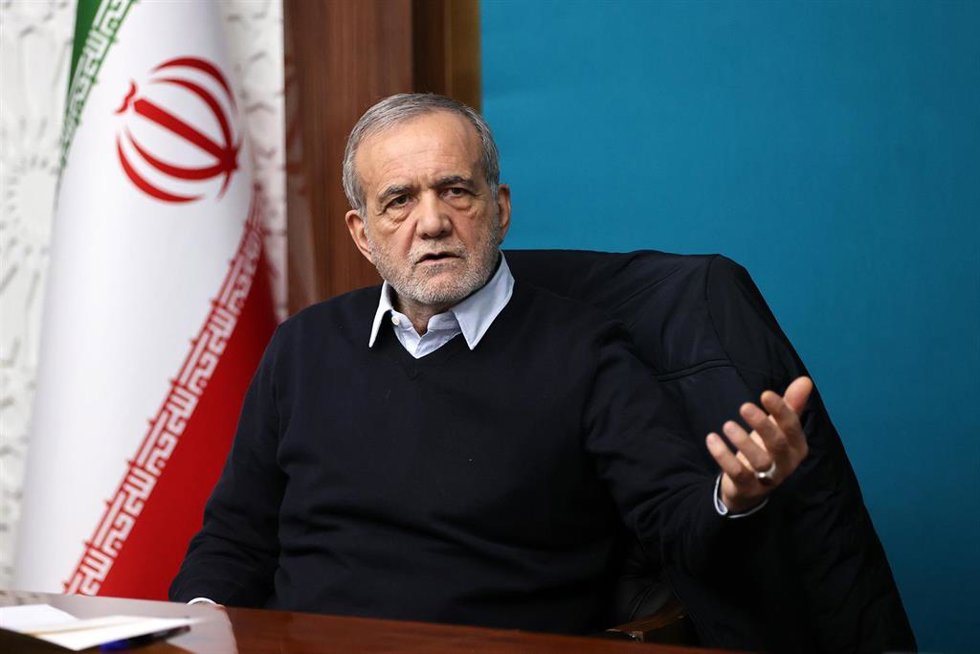 El presidente de Irán, Masud Pezeshkian