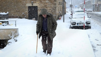 Temporal | Directo: La nieve y la lluvia afectan a un total de 94 carreteras, una de ellas en la red principal