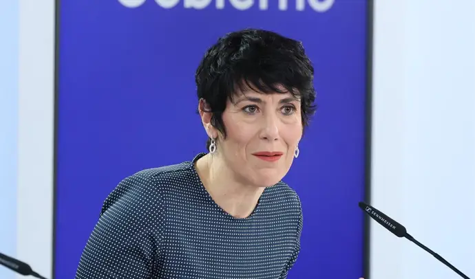 La ministra Elma Saiz