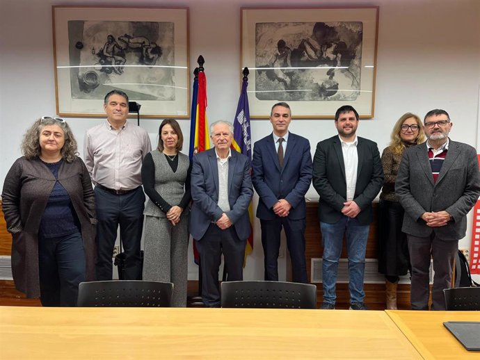 Reunión entre responsables la Fundación Bit y el Málaga TechPark