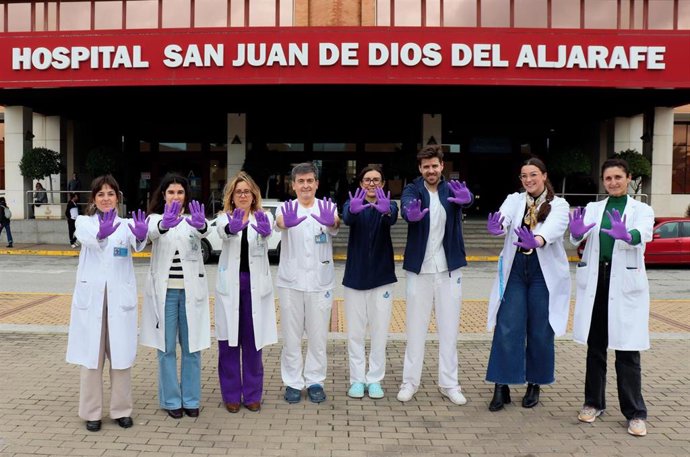 Profesionales del Hospital San Juan de Dios del Aljarafe en Sevilla