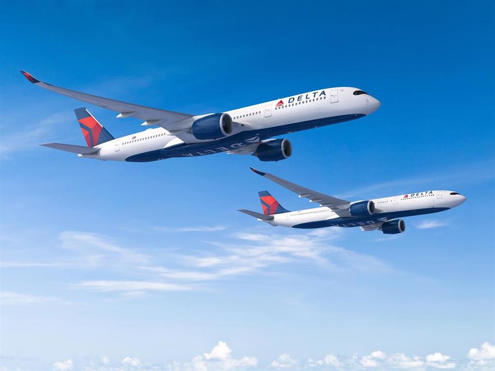 Airbus de Delta Air Lines.