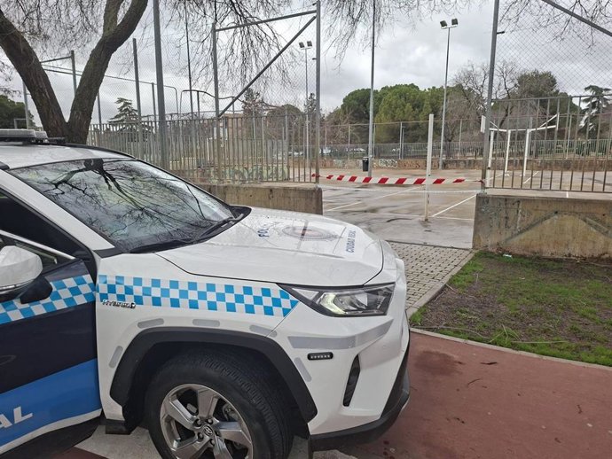 Instalación deportiva de Ciudad Real precintada.