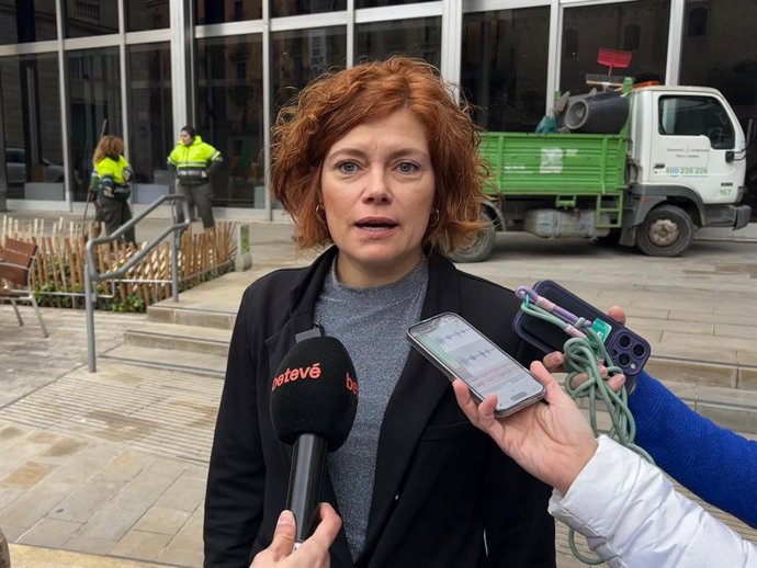 La líder d'ERC a Barcelona i secretària general del partit, Elisenda Alamany