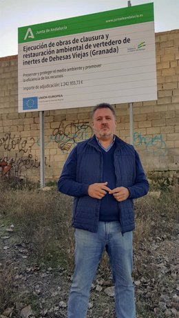 El delegado territorial de Sostenibilidad y Medio Ambiente en Granada, Manuel Francisco García.