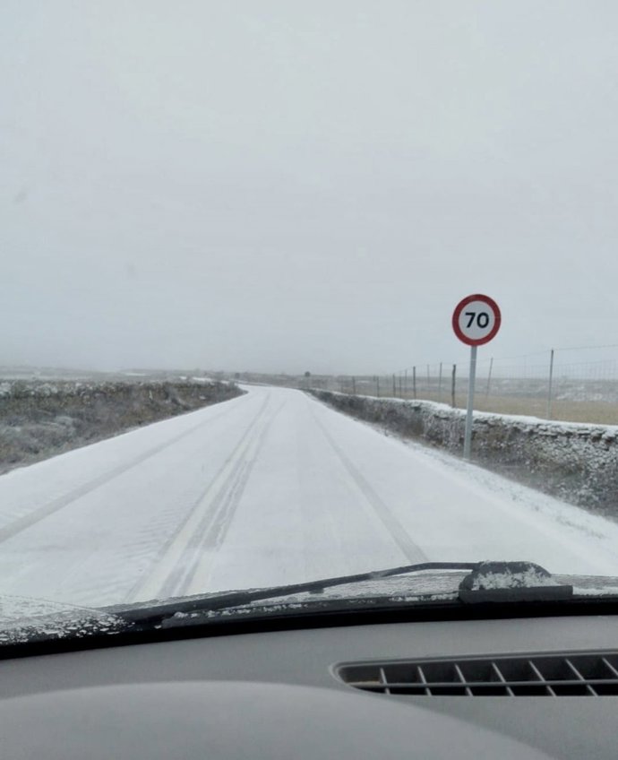 Nevada en una carretera