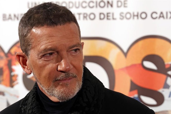 Antonio Banderas durante el estreno del musical 'Godspell' en el Teatro Pavón, a 22 de enero de 2026, en Madrid (España). 