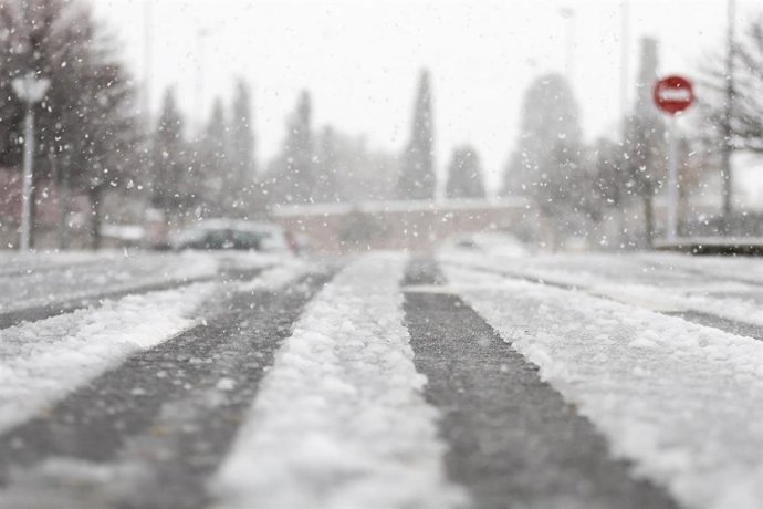 Nevada en Salamanca.