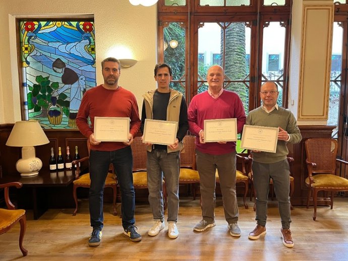 Els representants dels quatre cellers