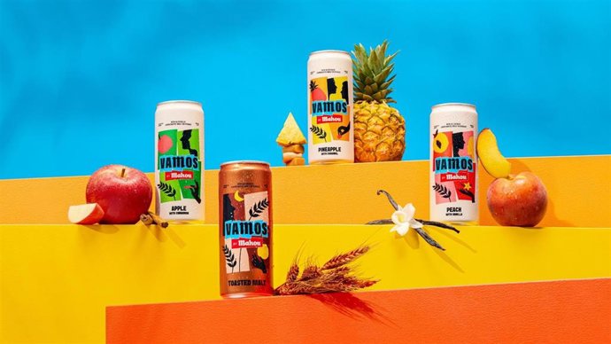 Latas de 'Vamos by Mahou'