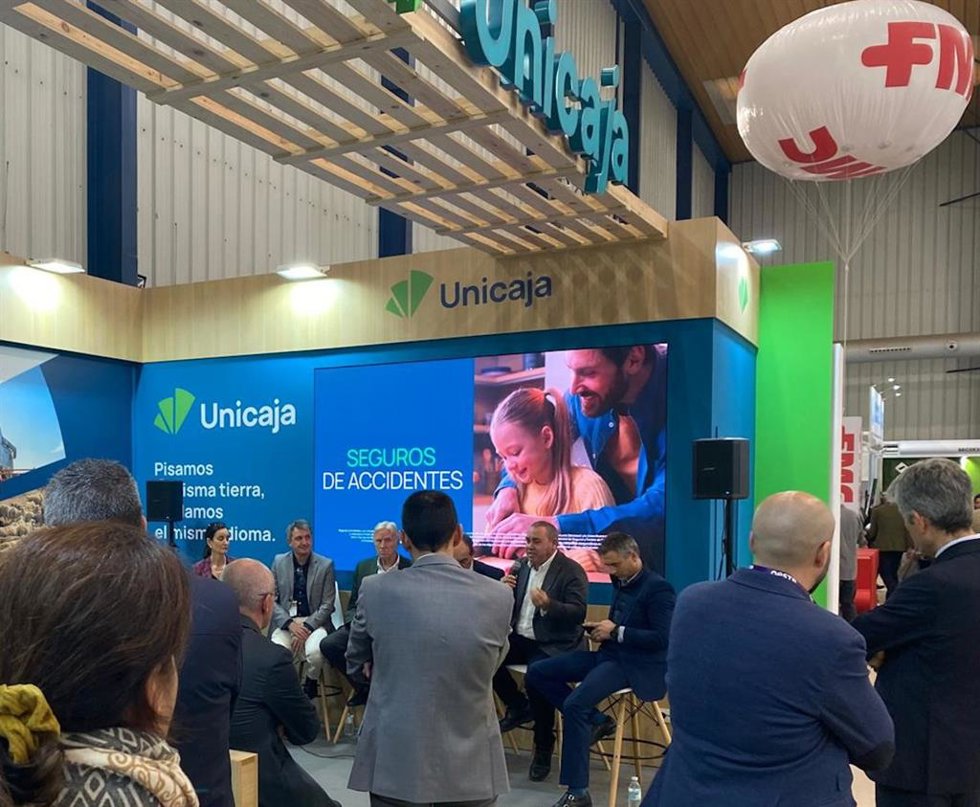 Unicaja contará con un expositor de 70 metros cuadrados en Agroexpo.