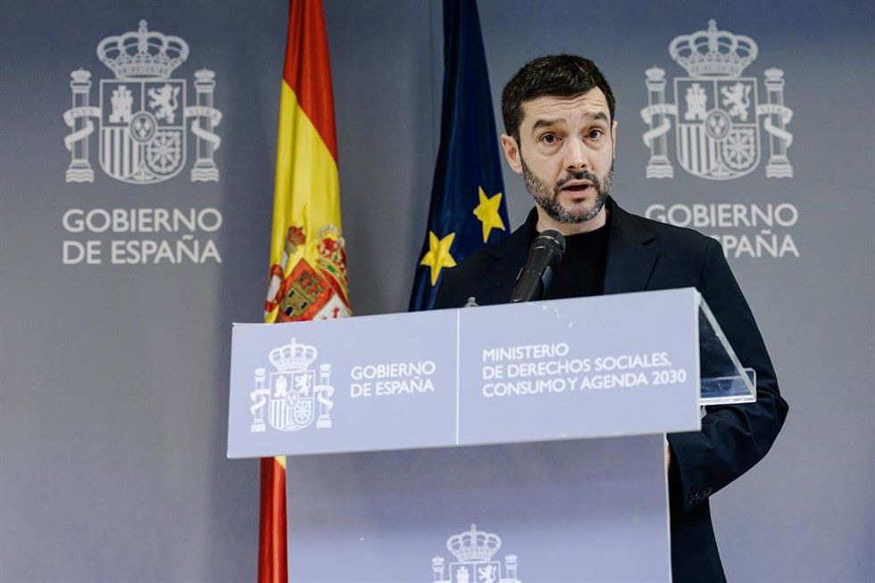 El ministro de Derechos Sociales, Consumo y Agenda 2030, Pablo Bustinduy.