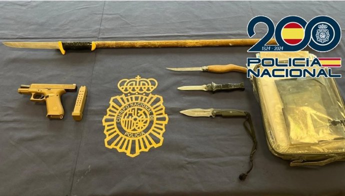 Efectos intervenidos en una operación policial